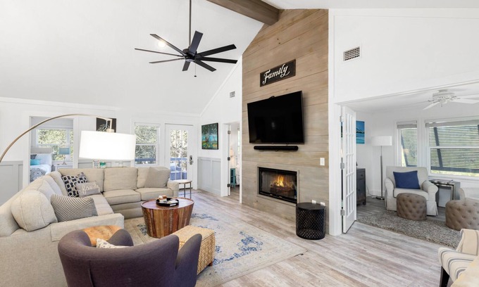 Gulf Trace Casa | Recientemente renovado Grayton Beach Home, piscina privada, al sur de 30A, 5 bicicletas!