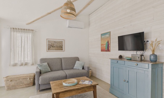 Les Sables d'Olonne Chalet De Esquí | A 700 m de la playa – Terraza – Casa para 4 personas