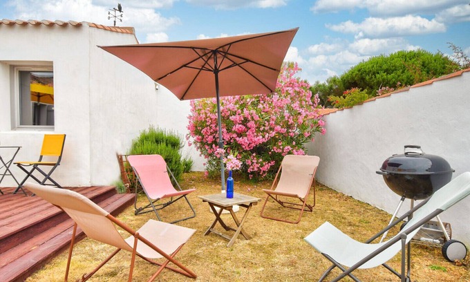 L'Epine Chalet De Esquí | A 700 m de la playa, jardín, casa para 7