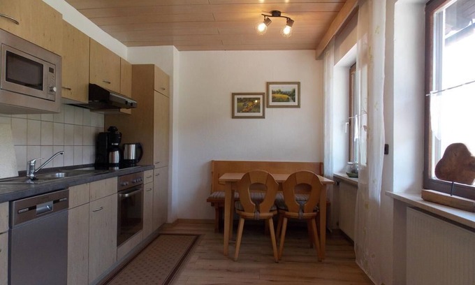 Lohberg Apartamento | Apartamento de 70 metros cuadrados en medio del bosque bávaro con balcón y Wi-Fi