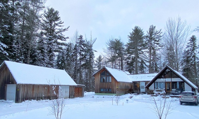 Franconia Chalet De Esquí | 70SC rustic ski chalet close to Cannon, Franconia Bretton Woods!