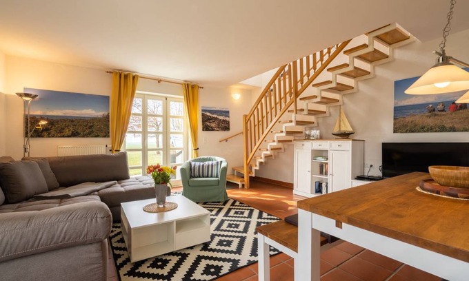 Dranske Apartamento | 75 m² Apartamento ∙ 2 habitaciones ∙ 4 huéspedes