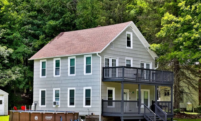 Tannersville Chalet De Esquí | 7BR 3Bath Chalet Modern Home 5mins from Hunter