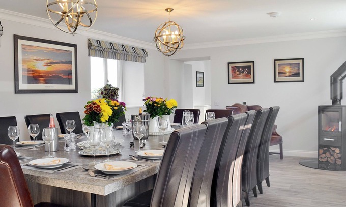 Mauchline Cabaña | Alojamiento de 8 habitaciones en Tarbolton, near Ayr