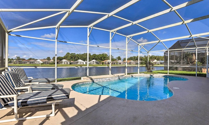 Eagle Pointe South Casa | 8 Mi to Disney World: Home w/ Lanai + Game Room!