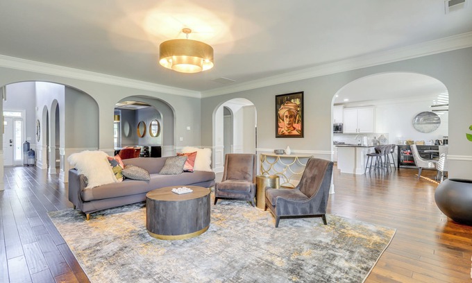 Fayetteville Casa | 8 Mi to Trilith Studios: Home w/ Fire Pit!