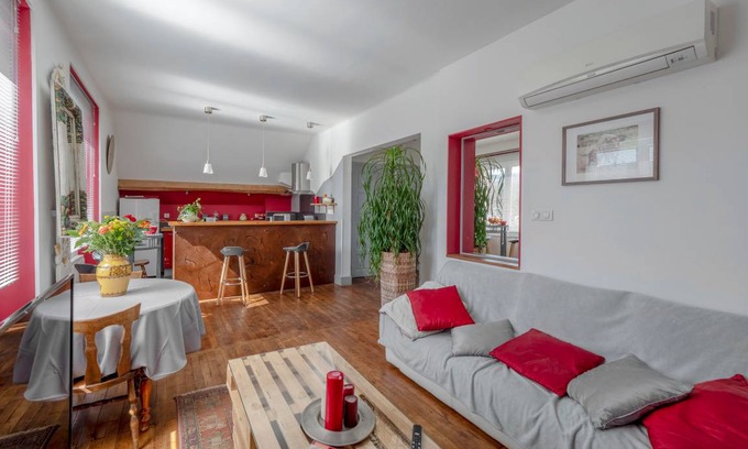 Gaillac-d'Aveyron Apartamento | 80 m² Apartamento ∙ 2 habitaciones ∙ 4 huéspedes