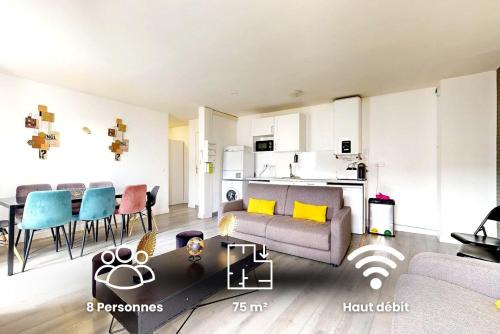Bagnolet Apartamento | 802 Suite Lovely's - Superb Apartment