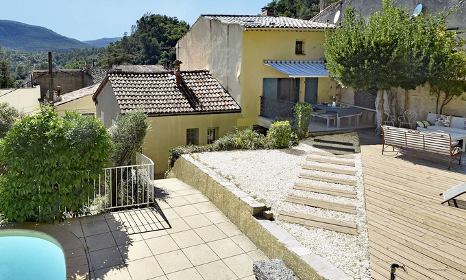 Meounes-les-Montrieux Casa | Menous, 83MENOUS, attractive village house, private pool, views, near Toulon