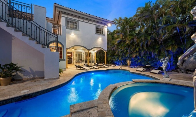 Coral Gables Section Casa | 8BR Majestic Pool Paradise