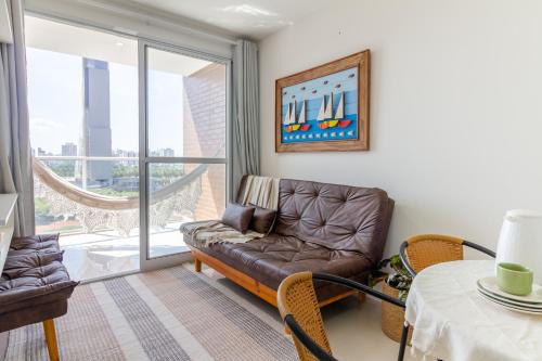 Jockey de Itaparica Apartamento | 8º Andar Conforto Varanda c/Rede NOMDS