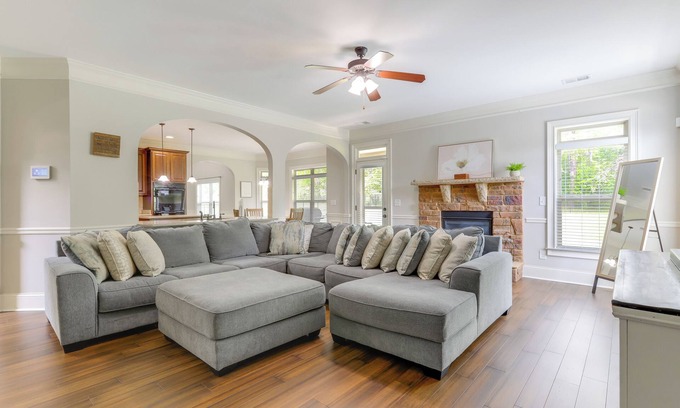 Fayetteville Casa | 9 Mi to Trilith Studios: Gem in Fayetteville!