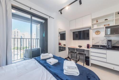 Campo Belo Apartamento | 903 - Studio moderno e completo em Campo Belo