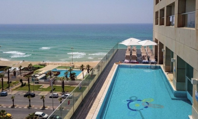 Bat Yam Apartamento | 907GO to Bat Yam balcony,sea ​​view.Free parking