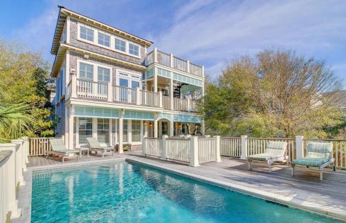 Isle of Palms Casa | 913 Carolina Boulevard by AvantStay Private Pool Ocean View Rooftop