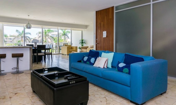 Centro de Playa del Carmen Condominio | 93 m² Apartamento ∙ 2 habitaciones ∙ 5 huéspedes