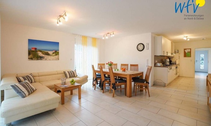 Borkum Casa | 95 m² Casa ∙ 2 habitaciones ∙ 4 huéspedes