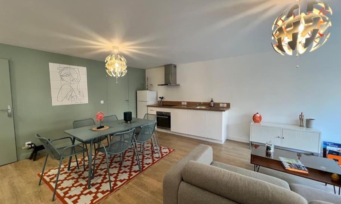 Jaunay-Clan Apartamento | A 5mn du Futuroscope: Loft ravissant!