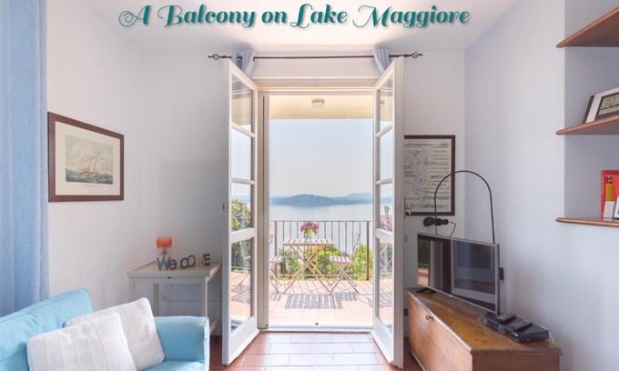 Belgirate Apartamento | A Balcony on Lake Maggiore