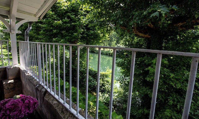 Jarnac Apartamento | Un balcón en el Charente
