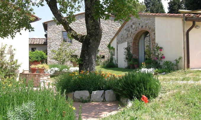 Greve in Chianti Cabaña | Una hermosa casa de campo en una aldea romántica.