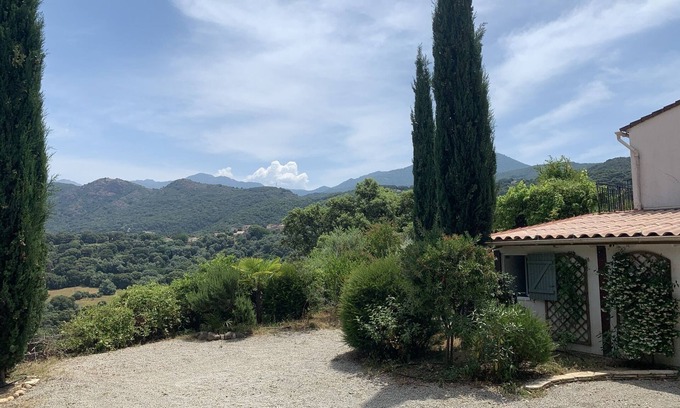 Eccica-Suarella Casa | A Casa Vostra - 3-room house with mountain view