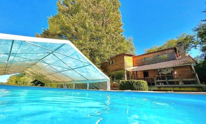 Conde-Sainte-Libiaire Chalet De Esquí | a corner of paradise in the heart of nature