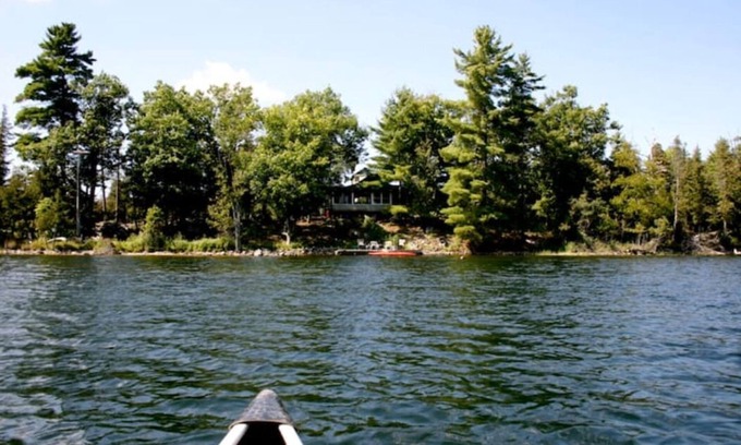 Tay Valley Cabaña | A Cottage on a Private Island Big Rideau Lake