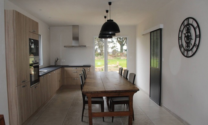 Plouezec Casa | Ideal para unas vacaciones tranquilas en el campo cerca de las playas.