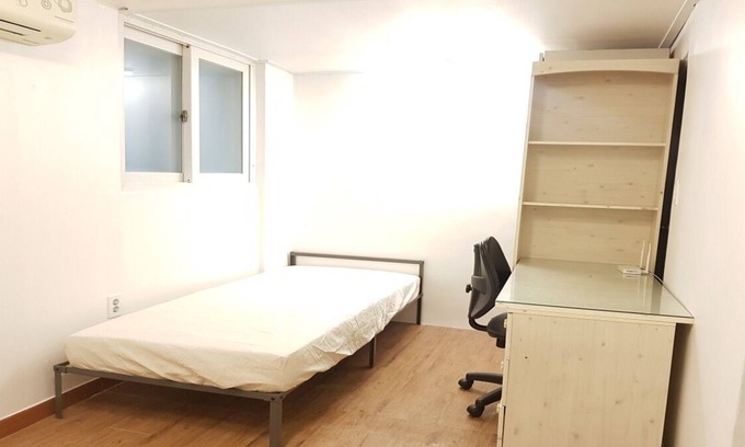 Sillim-dong Apartamento | Un acogedor estudio totalmente amueblado, apartamento de alquiler completo cerca de SNU