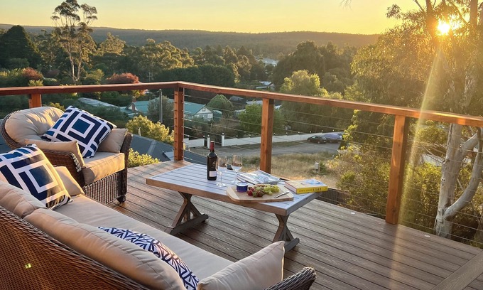Daylesford Casa | Un refugio campestre acogedor y acogedor con un toque moderno.