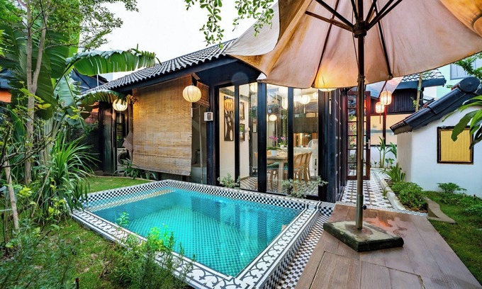 Hoi An Cabaña | A cozy private villa with a pool and kitchen for couple