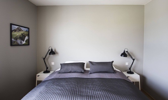 Egilsstadir Apartamento | Un acogedor apartamento de dos dormitorios con una hermosa vista en el este de Islandia
