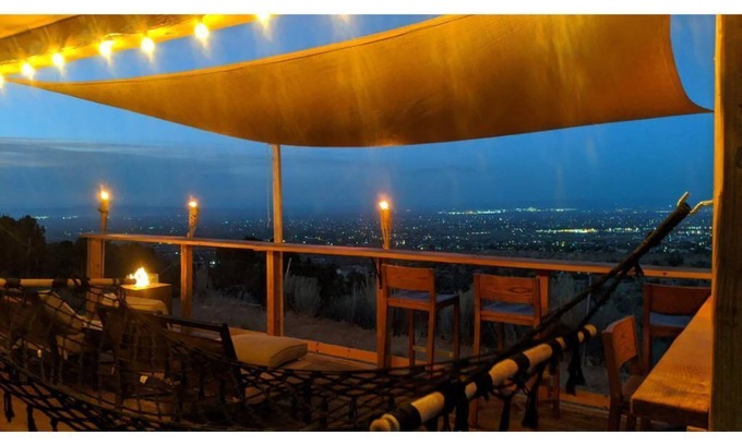 Pinon Hills Casa | A Desert Mountain Escape - Nested in Nature; Outfitted with Hammocks & Hot Tub!