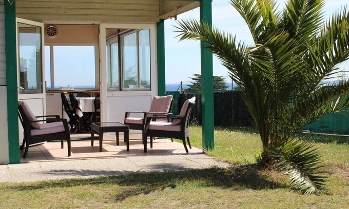 Erquy Casa | A Erquy, à 200m de la Plage et de L'îlot Saint Michel,chalet vue mer