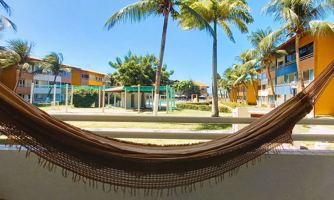 Antonio Diogo Apartamento | A few steps from the beach - 2 bedroom ground floor apartment, swimming pools, air conditioning, Wi-fi, garage