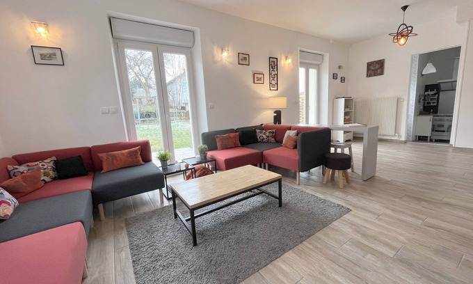 Gerardmer Villa | A pocos pasos del lago y del centro, casa con terraza y jardín