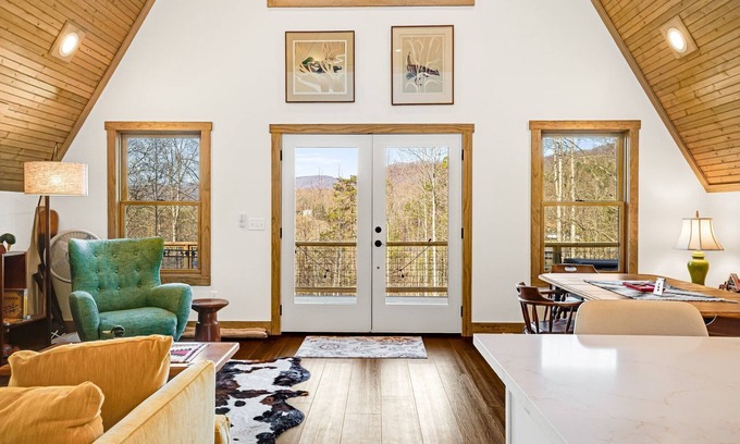 Marshall Cabina | A-Frame Cabin near Marshall and Asheville