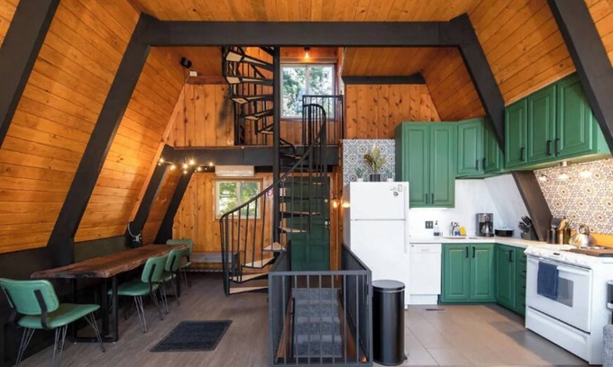 Green Valley Lake Cabina | A-Frame cabin w/ game room, walking distance from Lake