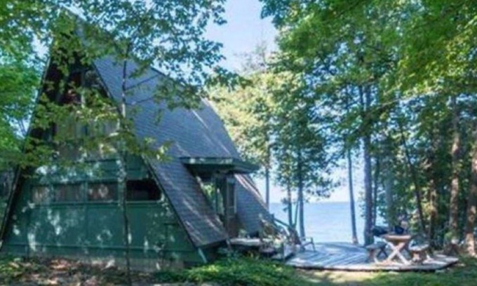 Idlewild Cabaña | A-Frame on the Bay, Door County