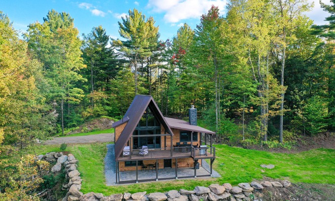 Jeffersonville Chalet De Esquí | A Frame on the Ridge near Smuggler's Notch