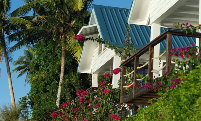 Savusavu Villa | A fusion of classic colonial and cool Mediterranean holiday accommodation
