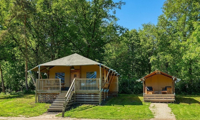 Zeewolde Casa | A Glamping Lodge with extra sleeping tent