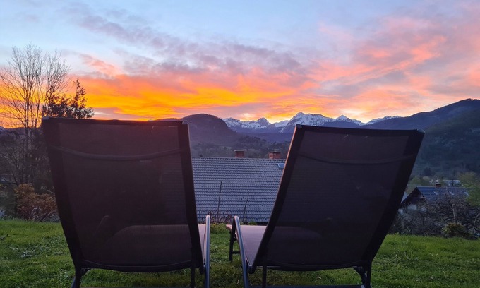 Bohinjska Bistrica Casa | A house with a great views on Triglav, pet friendly, max 12 guests, 6 bedrooms