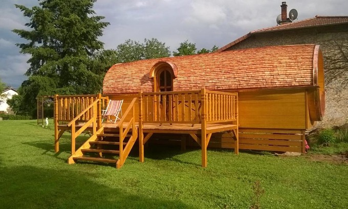 Pouilly-sous-Charlieu Chalet De Esquí | A la RONZIERE - Le Tonneau