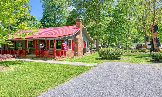 Maggie Valley Cabina | Shady Creek en Bold Jonathan Creek