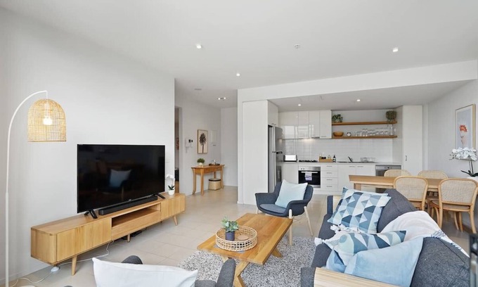 Footscray Apartamento | A River-side 2bdm Footscray Oasis + Parking
