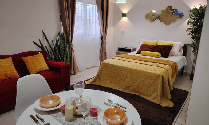 Santa María Atzompa Casa | Habitación Privada Encanto Cultural y Acogedor
