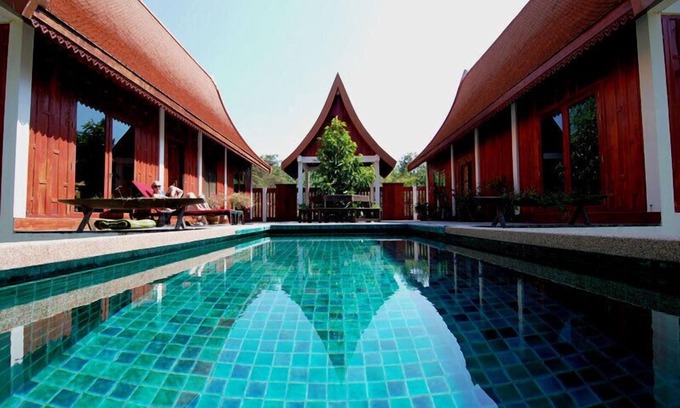 Um Chan Villa | Una impresionante y tranquila piscina privada Villa en Tailandia. Pensión completa.