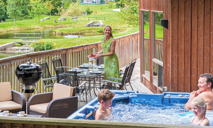 Llangollen Chalet De Esquí | Alojamiento de 4 habitaciones en Llangollen